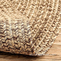 Alfombras y alfombras de yute redonda de fibra natural